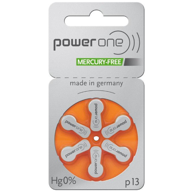 60 Batteries 3 Pack Power One Mercury Free Size 312 
