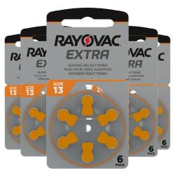 Piles auditives Rayovac extra 13 pour 30 piles